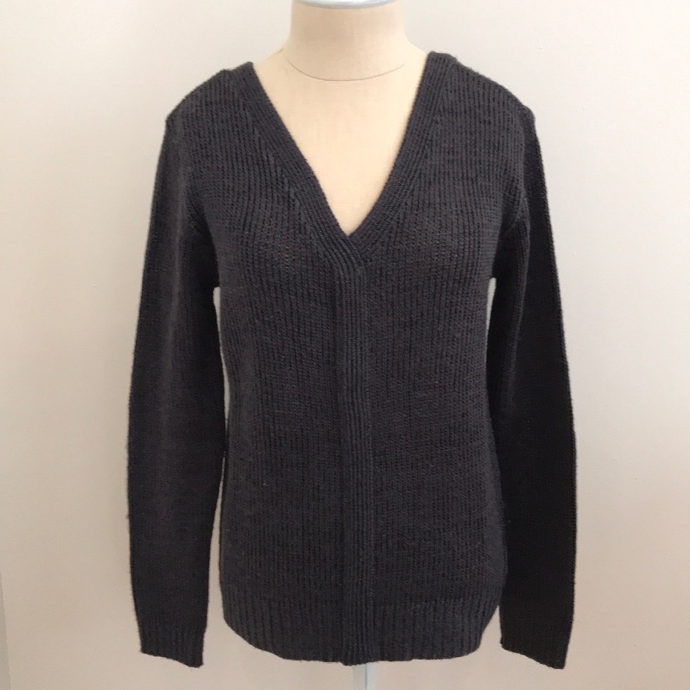 A+ro Metallic Low Back Sweater